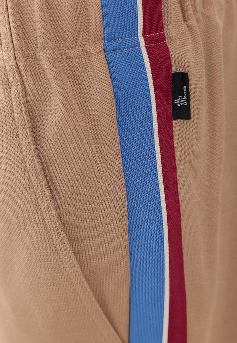 Moncler Grenoble Side Stripe Logo Track Pants Brown 8H00006829B5_248