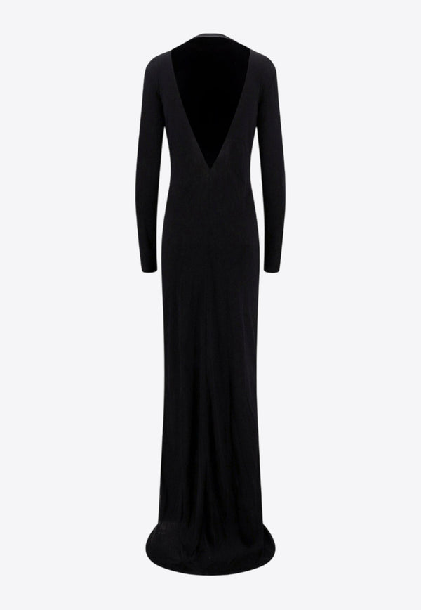 The Nina Studio Era Maxi Dress Black ERA_BLACK