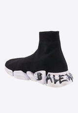 Balenciaga Speed 2.0 High-Top Sneakers Black 617239W2DD4_1091