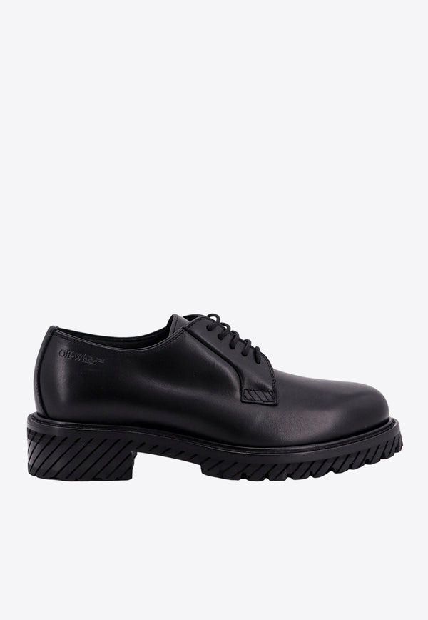 Off-White Military Leather Derby Shoes OMIF028F23LEA001_1010