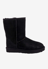 UGG Classic Short II Suede Snow Boots Black 1016223_BLK