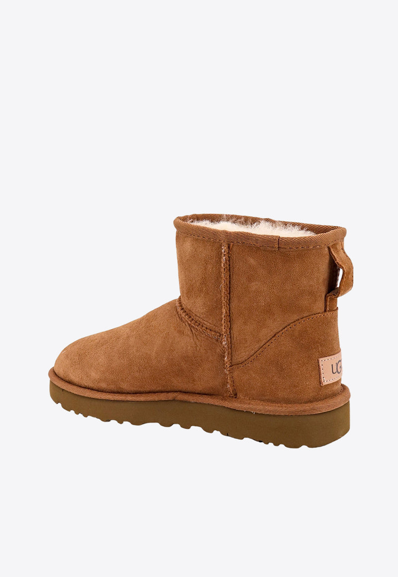 UGG Mini Classic Suede Boots Chestnut 1016222_CHE