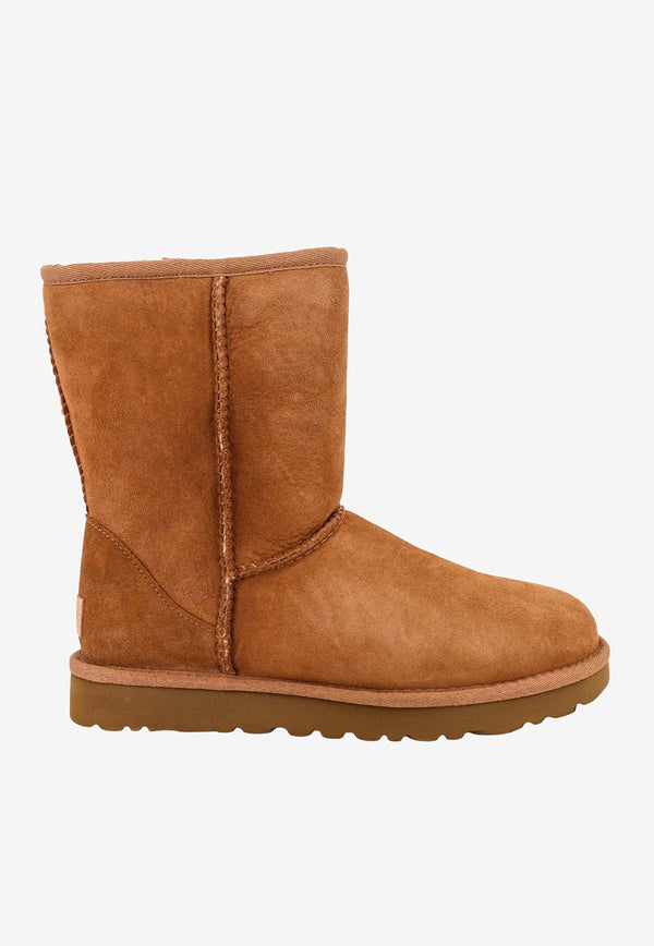 UGG Classic Short II Suede Snow Boots Chestnut 1016223_CHE