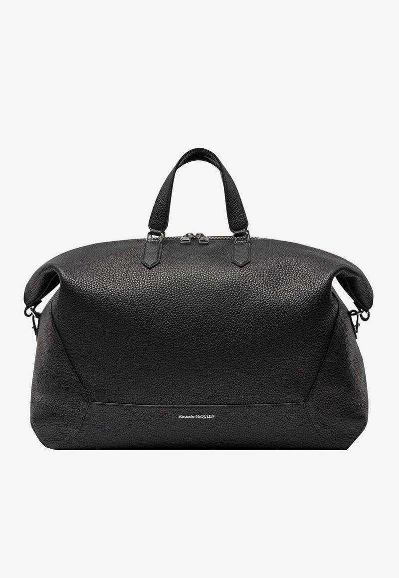 Alexander McQueen The Edge Zipped Duffle Bag
 Black 7581431AAPO_1000