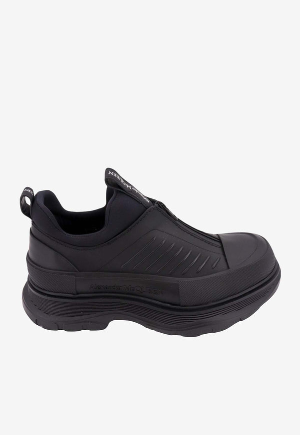 Alexander McQueen Tread Slick Slip-On Sneakers

 Black 758771WHYKJ_1000