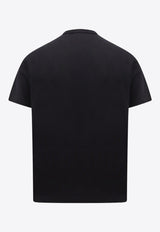 Alexander McQueen Skull Print Crewneck T-shirt Black 759442QVZ29_0901