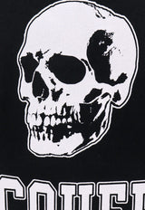 Alexander McQueen Skull Print Crewneck T-shirt Black 759442QVZ29_0901