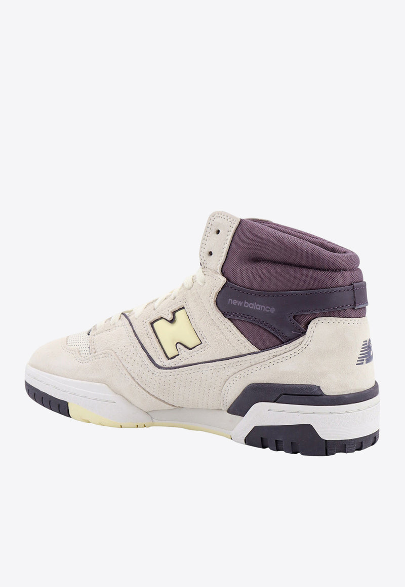 New Balance 650 High-Top Sneakers Beige BB650RVP_UNI