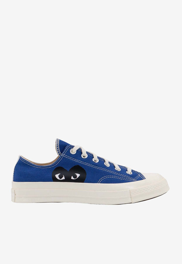 Comme Des Garçons Play X Converse Chuck 70 Low-Top Sneakers Blue P1K121_BLUE