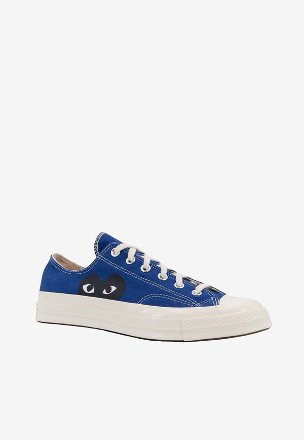 Comme Des Garçons Play X Converse Chuck 70 Low-Top Sneakers Blue P1K121_BLUE