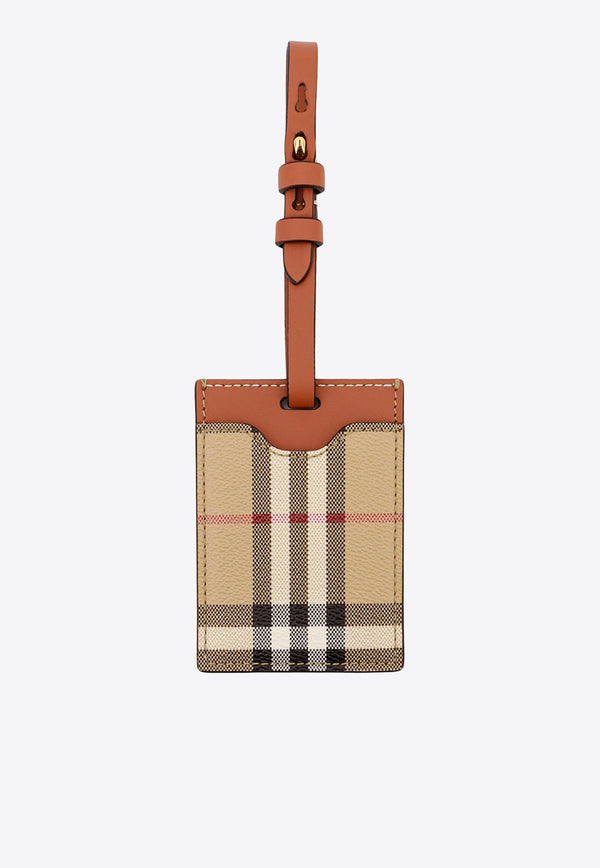 Burberry Check Luggage Tag 8073976_A7026