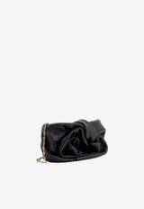 Burberry Rose Nappa Leather Clutch Bag Black 8079187_A1189