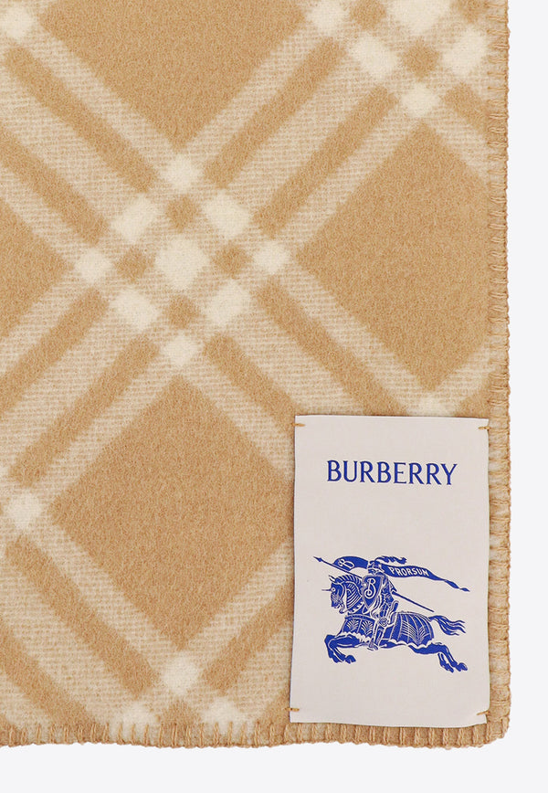Burberry Double-Sided Checked Wool Scarf 8079251_A7026