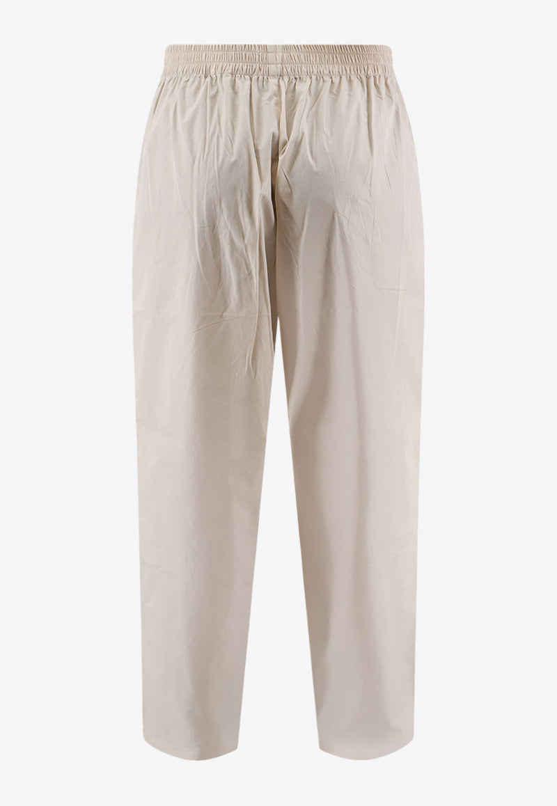 Isabel Marant Bryton Straight-Leg Track Pants Beige PA0323HAB1D07H_10YW