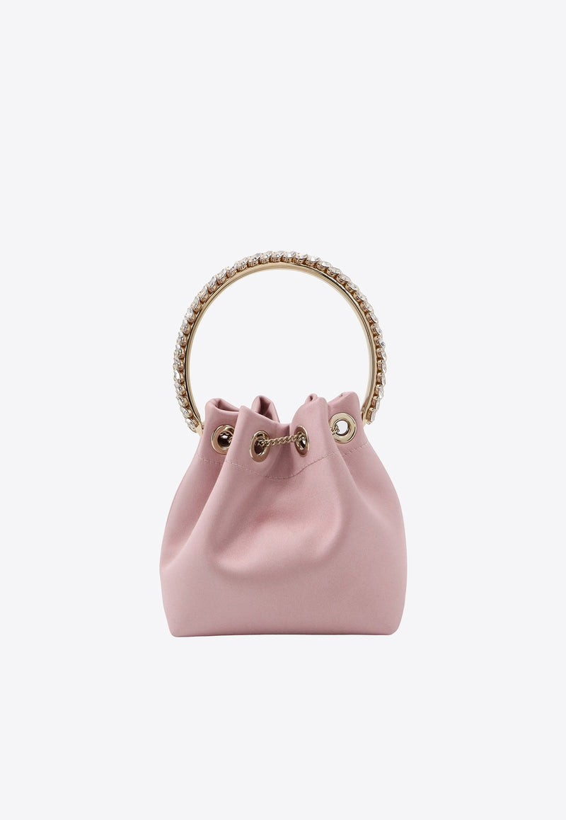 Givenchy Mini Bon Bon Satin Bucket Bag BONBONVKM_ROSE