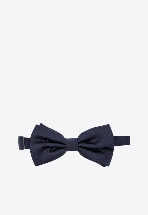Dolce & Gabbana Adjustable Silk Bow Tie Blue GR053EG0UB1_B0065