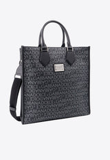 Dolce & Gabbana Medium Coated Jacquard Tote Bag  BM2273AJ705_8B969