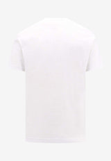 Dolce & Gabbana DG Milano Crewneck T-shirt White G8PD7ZG7B9X_W0800