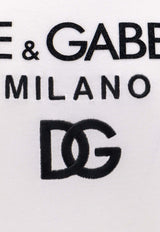 Dolce & Gabbana DG Milano Crewneck T-shirt White G8PD7ZG7B9X_W0800