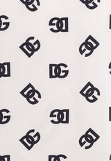 Dolce & Gabbana All-Over DG Logo Bowling Shirt White G5JH9TIS1O7_HAVAN