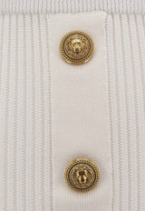 Balmain Five-Button Rib-Knit Midi Skirt CF1LD043KF24_0FA