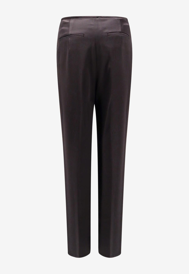 LE17SEPTEMBRE Straight-Leg Tailored Pants Black LS2411PT004EBK_BLACK