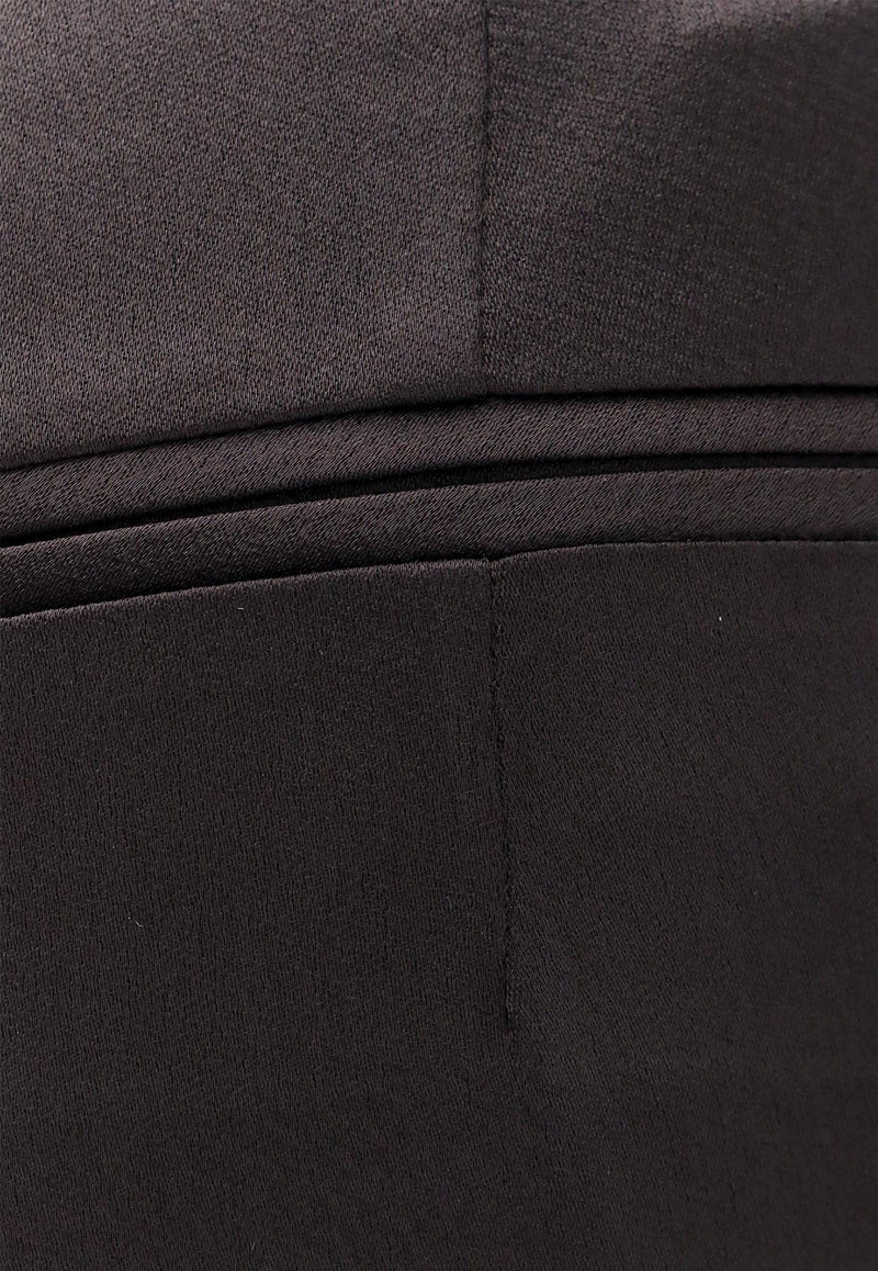 LE17SEPTEMBRE Straight-Leg Tailored Pants Black LS2411PT004EBK_BLACK