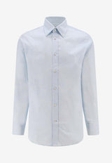 Berluti Scritto Alessandro Long-Sleeved Shirt Blue R26HTL98002_N23