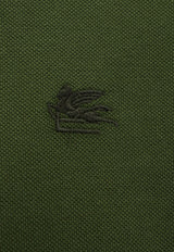 Etro Logo Embroidered Polo T-shirt Green MRMD0007AC174_V9524