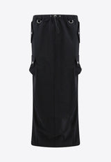 Coperni Cargo Maxi Skirt Black COPJ21BIS106C_BLACK