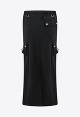 Coperni Cargo Maxi Skirt Black COPJ21BIS106C_BLACK