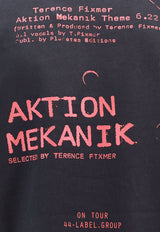 44 Label Group Aktion Mekanik Print Crewneck T-shirt Black B0030376FA141P420_P420