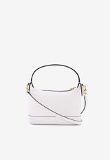 Michael Kors Small Wythe Leather Crossbody Bag White 32R4GWGC5L_085