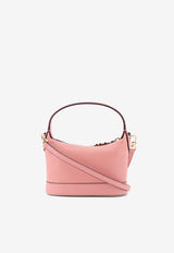 Michael Kors Small Wythe Leather Crossbody Bag Pink 32R4GWGC5L_689