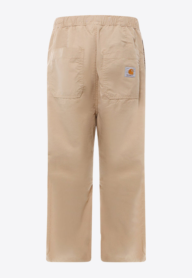 Carhartt Wip Judd Wide-Leg Chino Pants Beige I033134_G1GD