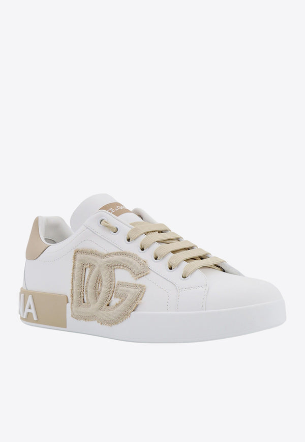 Dolce & Gabbana Portofino Leather Low-Top Sneakers CS1772AT390_89694