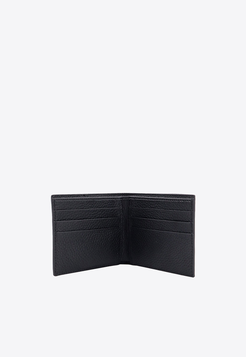Dolce & Gabbana Bi-Fold DG Logo Leather Wallet Black BP1321AT489_809999
