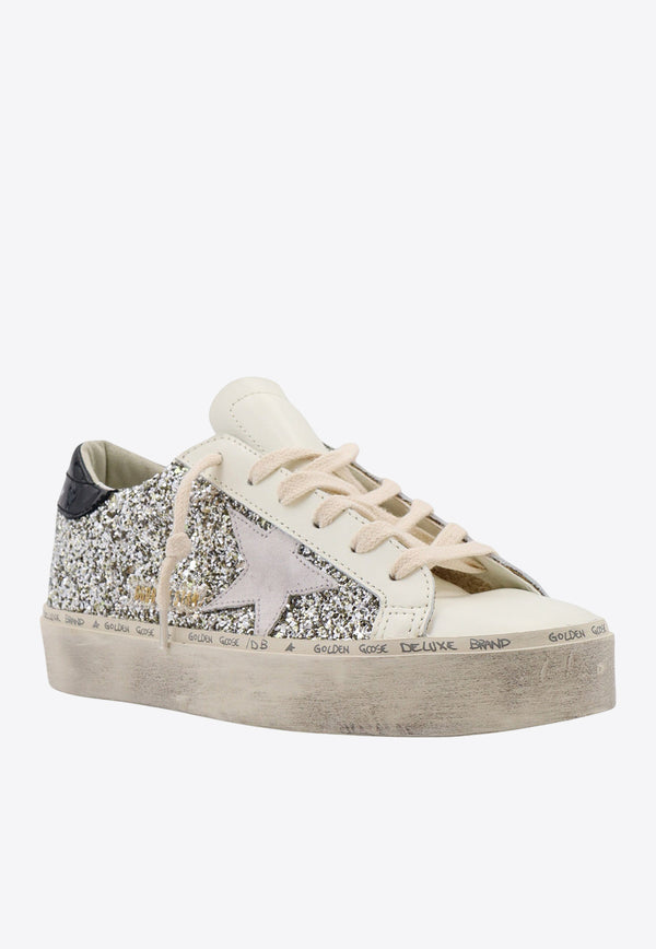 Golden Goose DB Hi Star All-Over Glitter Leather Sneakers GWF00118F005383_82536