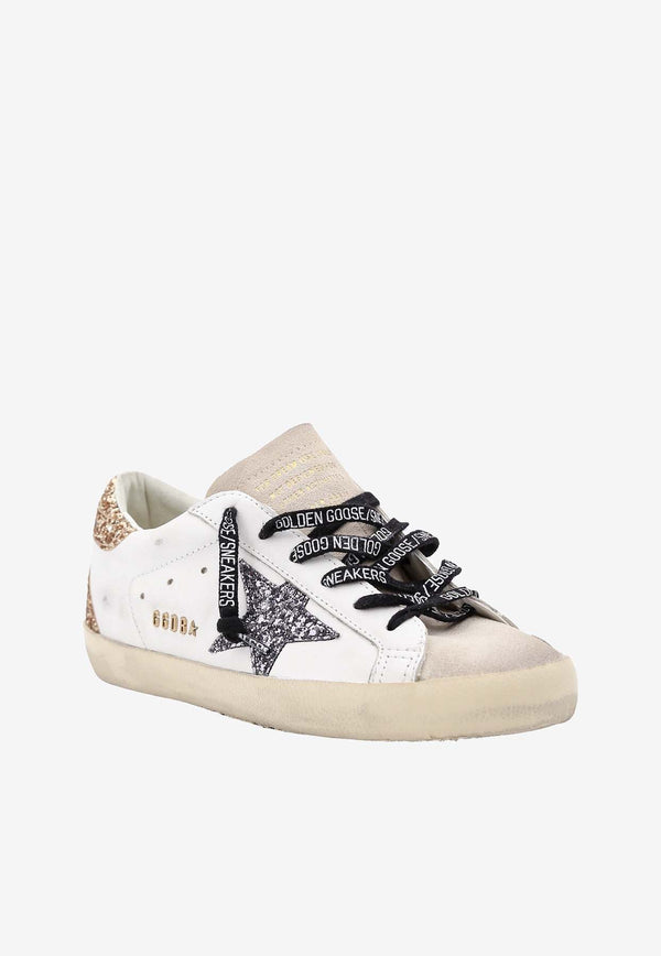 Golden Goose DB Superstar Glittered Leather Sneakers GWF00102F005358_82532