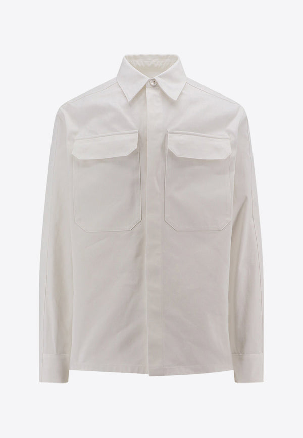 Jil Sander Long-Sleeved Shirt White J22DL0213J45217_100