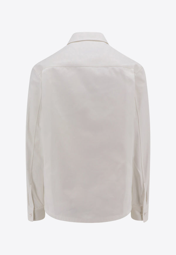 Jil Sander Long-Sleeved Shirt White J22DL0213J45217_100