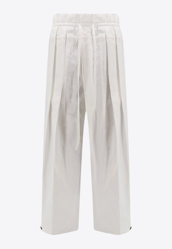 Jil Sander Pleated Wide-Leg Pants White J02KA0221J45202_100