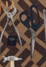 Fendi Logo Jacquard Trolley Bag 7VV160AFB4_F1HRM