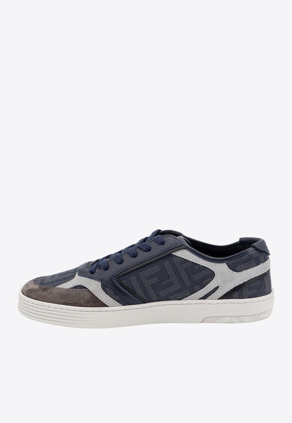 Fendi Step Monogram Low-Top Sneakers Blue 7E1631AQX3_F1NLD