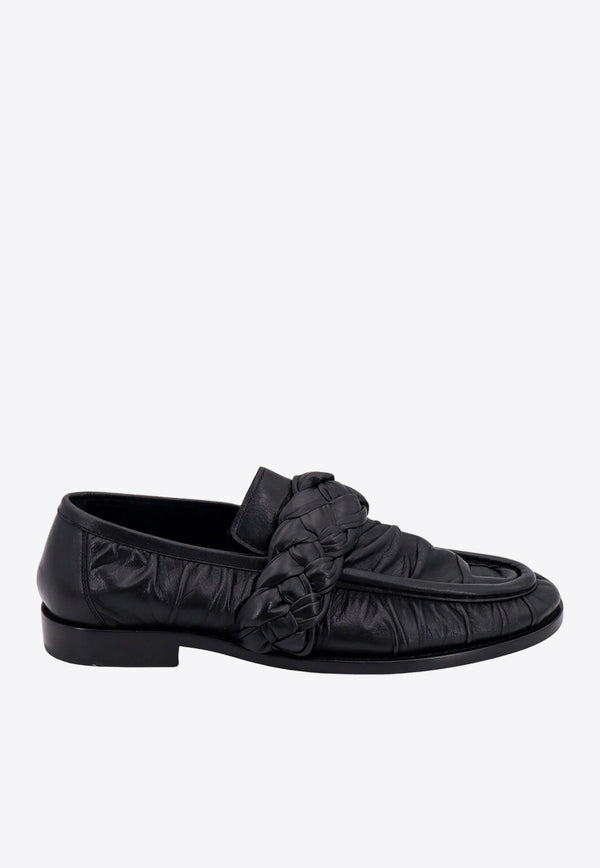 Bottega Veneta Astaire Crinkled Leather Loafer 775267V3OA0_1000