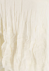 Bottega Veneta Floral Embroidery Knee-Length Skirt 774713V3MM0_9071