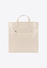 Courrèges Heritage Logo Tote Bag Beige 124GSA087CR0044_9100