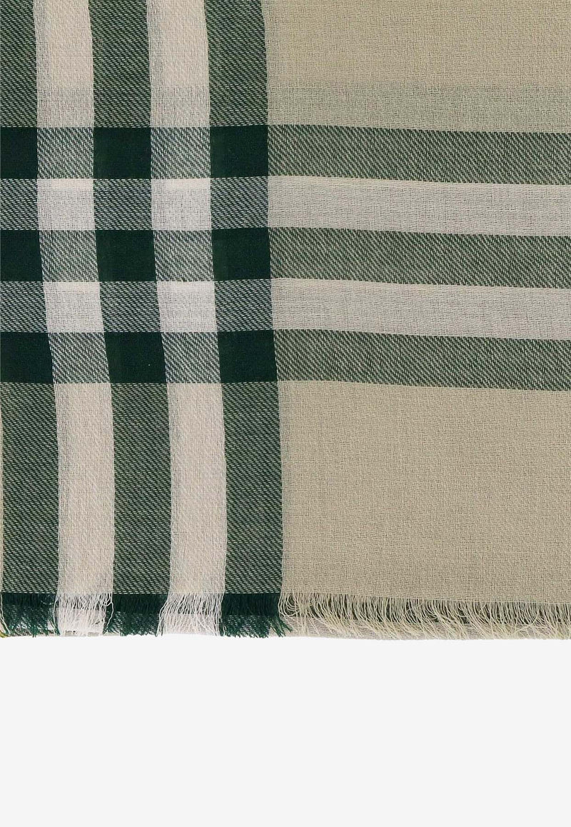 Burberry Fringed Wool Scarf 8080099_B7311
