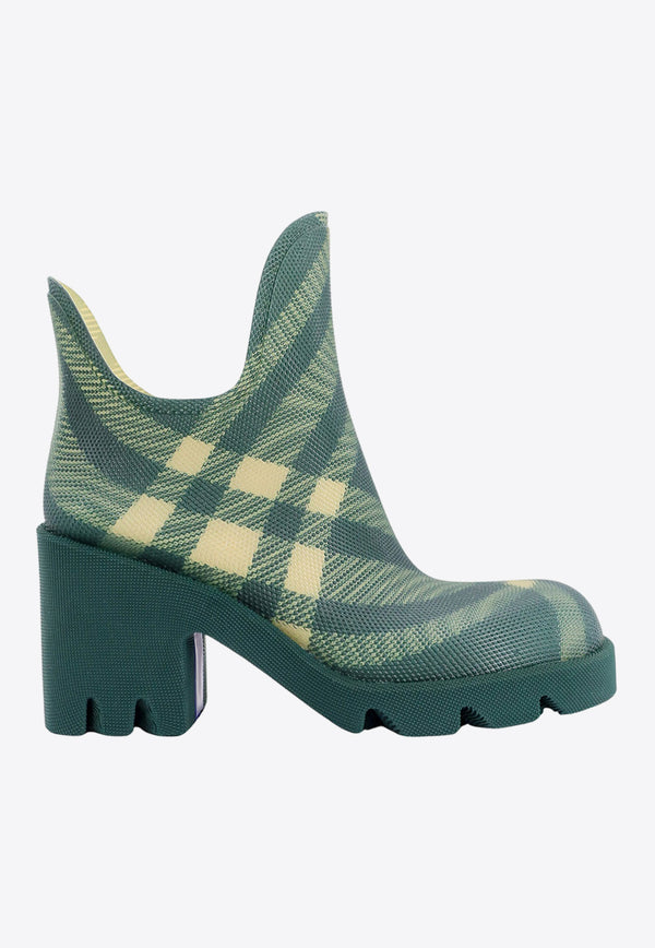 Burberry Checked Ankle Lug Boots 8081250_B8682