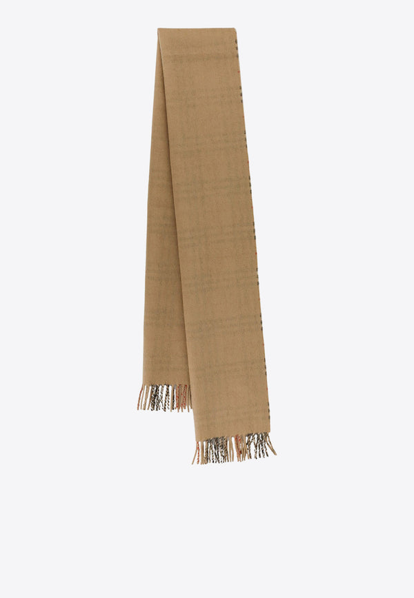 Burberry Reversible Fringed Cashmere Scarf 8082480_A7026